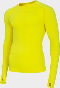 4f Koszulka męska H4Z19-BIMB004G żółta r. L/XL 1