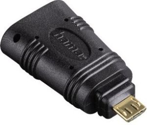 Adapter USB Hama Brak microUSB - USB Czarny  (000545140000) 1