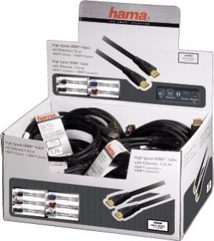 Kabel Hama HDMI - HDMI 1.7m czarny (000201700000) 2