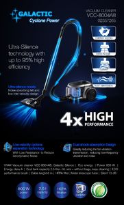 Odkurzacz Vivax VCC-8004AB 5