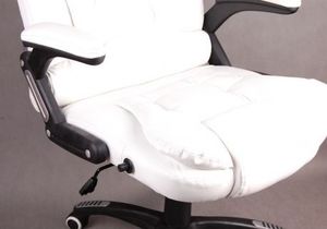 Krzesło biurowe Giosedio BSB002M Białe 3