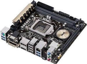 Płyta główna Asus Z97I-PLUS, Z97, DualDDR3-1600, SATA3, RAID, HDMI, DVI, D-Sub, DP, mITX (Z97I-PLUS) 5