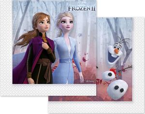 PROCOS Serwetki urodzinowe Frozen 2 - Kraina Lodu 2 - 33 cm - 20 szt. uniwersalny 1