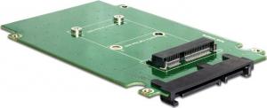 Delock Konwerter SATA 22 piny > mSATA 2.5″ (62432) 2