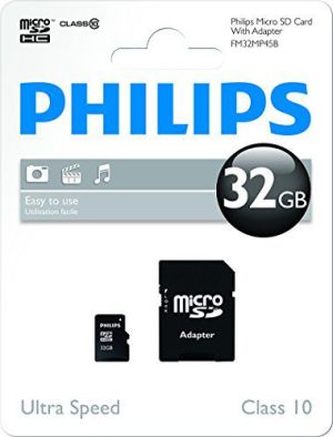 Karta Philips MicroSDHC 32 GB Class 10  (FM32MP45B/10) 2
