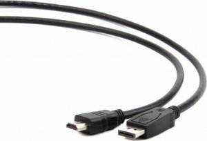 Kabel Gembird DisplayPort - HDMI 1.8m czarny (CC-DP-HDMI-6) 1