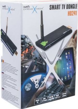 Odtwarzacz multimedialny Natec SMART TV HDMI DONGLE EXTREME MEDIA HD241 ANDROID 4.2.2 CORTEX A9 QUAD CORE, DRAM 1GB, WIFI (NAT-0603) 4