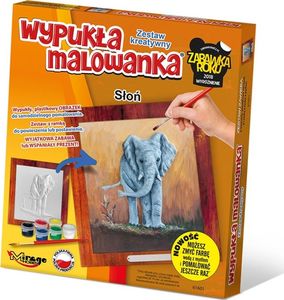Wypukła Malowanka - Zoo Słoń 1