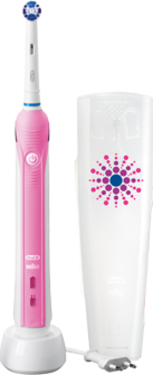 Szczoteczka Braun ORAL-B Professional Care 1000 Różowa + futerał 5