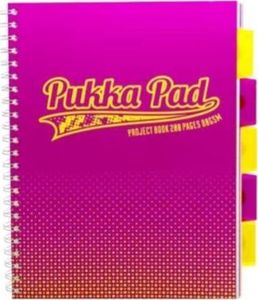Pukka Pad Project Book Fusion A4/100K kratka róż (3szt) 1