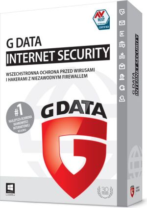 Gdata Internet Security 2 urządzenia 24 miesiące  (082291) 1