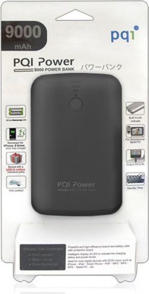 Powerbank PQI 9000mAh (9000T CZARNY) 2