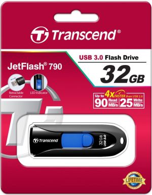 Pendrive Transcend JetFlash 790, 32 GB  (TS32GJF790K) 2