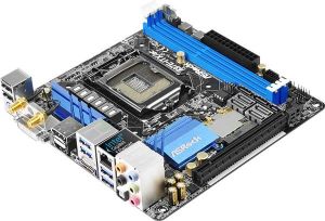 Płyta główna ASRock Z97E-ITX/AC, Z97, DualDDR3-1600, SATA3, RAID, HDMI, DVI, DP, mITX (Z97E-ITX/AC) 3