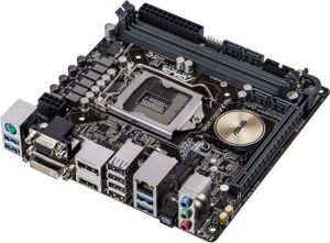 Płyta główna Asus H97I-PLUS, H97, DualDDR3-1600, SATA3, RAID, HDMI, DVI, D-Sub, DP, mITX (H97I-PLUS) 4