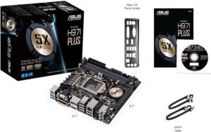 Płyta główna Asus H97I-PLUS, H97, DualDDR3-1600, SATA3, RAID, HDMI, DVI, D-Sub, DP, mITX (H97I-PLUS) 6