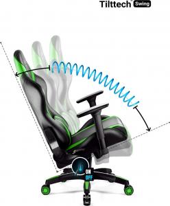 Fotel Diablo Chairs X-Horn L zielony 17