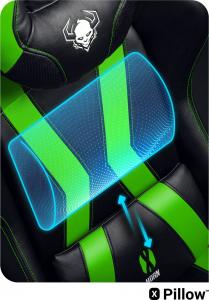 Fotel Diablo Chairs X-Horn L zielony 8