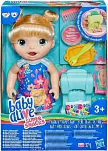 Hasbro Baby Alive Lalka Snackin Shapes blondynka (E3694) 1