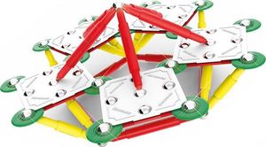 Plastwood Klocki magnetyczne Supermag Classic Primary 120 elementów 2