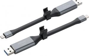 Pendrive PNY Duo-Link 3.0 On-the-Go 32GB (P-FDI32GLA02GC-RB) 4