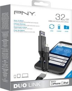 Pendrive PNY Duo-Link 3.0 On-the-Go 32GB (P-FDI32GLA02GC-RB) 6