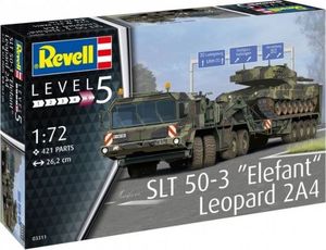 Revell Model plastikowy SLT 50-3 Elefant + Leopard 2A4 1
