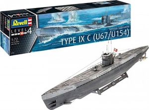 Revell Model plastikowy German Submarine Type IX C U67/U154 1