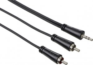 Kabel Hama Jack 3.5mm - RCA (Cinch) x2 3m czarny (001222990000) 1