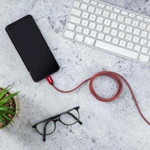 Kabel USB Hama USB-C - USB-C 1.5 m Czerwony (001832890000) 4