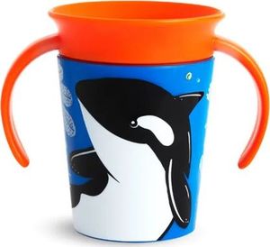 Munchkin Kubek niekapek 360 Eco Wildlove Treningowy Orka 177ml czarny 1