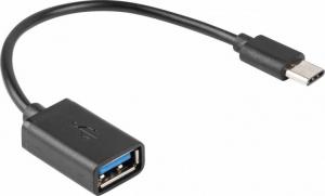 Adapter USB Lanberg USB-C - USB Czarny  (AD-OTG-UC-01) 2