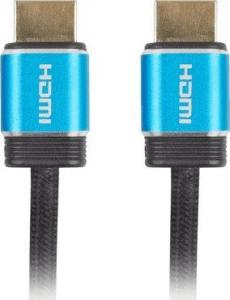 Kabel Lanberg HDMI - HDMI 1m czarny (CA-HDMI-P20CU-0010-BK) 2