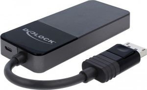 Delock Splitter video Displayport męski - 3x Displayport żeński 3