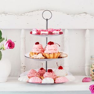 Orion Szklana PATERA na ciastka ciasto owoce przystawki uniwersalny 2