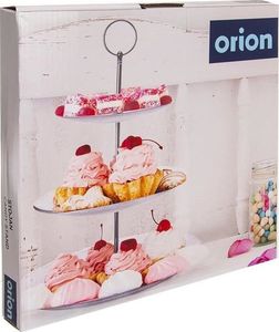 Orion Szklana PATERA na ciastka ciasto owoce przystawki uniwersalny 5