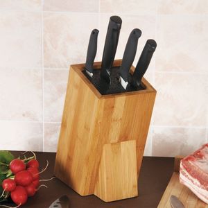 Orion Stojak na noże / blok do noży uniwersalny BAMBUS uniwersalny 3