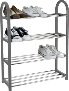 Storage Solutions Regał szafka organizer stojak na buty 4 poziomy uniwersalny 1