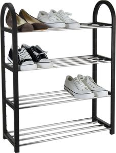 Storage Solutions Regał szafka organizer stojak na buty 4 poziomy uniwersalny 1
