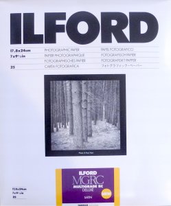 Ilford 1x 25 Ilford MG RC DL 25M 18x24 1