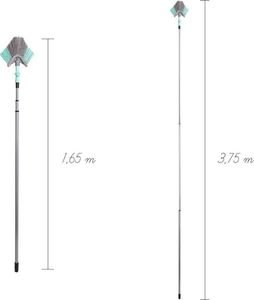 Orion Miotła TRÓJKĄTNA szczotka teleskopowa do pajęczyn uniwersalny 3