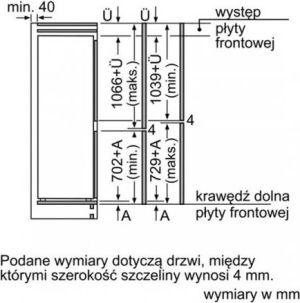 Lodówka Bosch KIS86KF31 2