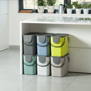 Kosz na śmieci Rotho do segregacji zielony (Albula žalia) 5