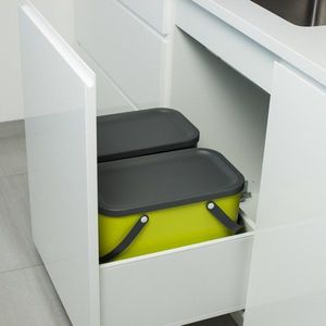 Kosz na śmieci Rotho do segregacji zielony (Albula žalia) 7