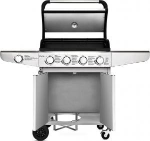 Koler Grill ogrodowy Gazowy Relish V1 16 kW 40 cm x 66 cm srebrny 3