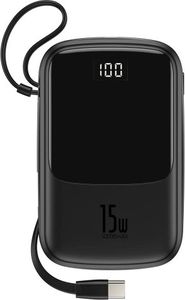 Powerbank Baseus Qpow 15W USB-C 10000 mAh Czarny 1