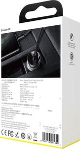 Ładowarka Baseus Digital Display 2x USB-A 4.8 A  (CCBX-0S) 17