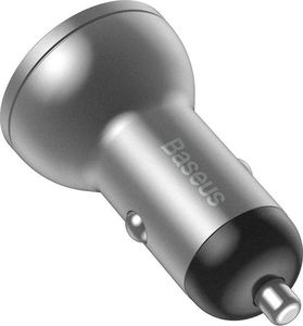 Ładowarka Baseus Digital Display 2x USB-A 4.8 A  (CCBX-0S) 3