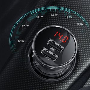 Ładowarka Baseus Digital Display 2x USB-A 4.8 A  (CCBX-0S) 10