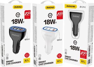 Ładowarka Dudao R7S 3x USB-A 3 A  (52188) 4